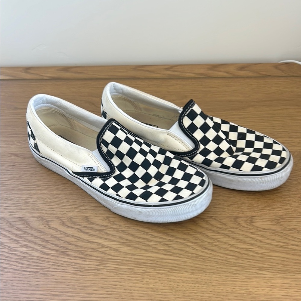 Vans Checkerboard Slip-On Sneakers